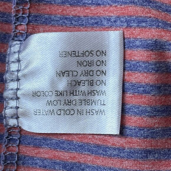 Rhoback Mens Polo Shirt XL Striped Performance Stretch Lightweight Golf Polo - Picture 9 of 11